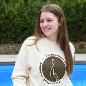 Artistic swimmer glitter | Sweater